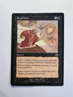 Snuff Out - MTG Mercadian Masques - MP - Image 1