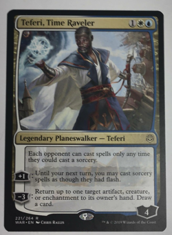 MTG War of the Spark Teferi, Time Raveler Regular - Image 1