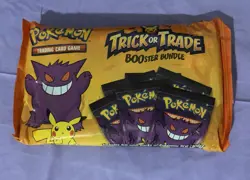 2022 Pokemon TCG BOOster Bundle Trick Or Trade Trading Card Game 40 Mini Packs - Image 1