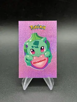 Bulbasaur Valentines Glitter Holo Pokemon Electric Card Database Peru - Image 1