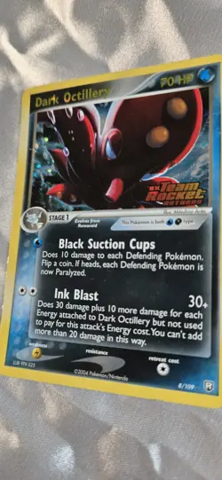 Dark Octillery EX Team Rocket Returns 8/109 Holo Rare #8 2004 -Pokemon Card - Image 3