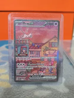 Mew EX 053 Scarlet & Violet Promo Holo Pokemon TCG Card - Image 1
