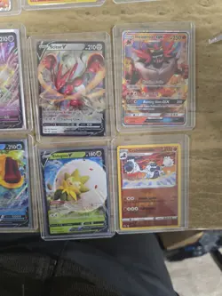16 Card Pokemon Lot With 4 Pikachu, Full Arts, Rares And Holos. Look! - Image 5