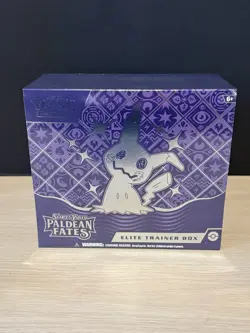 POKEMON SCARLET & VIOLET PALDEAN FATES FACTORY SEALED ELITE TRAINER BOX ETB - Image 1