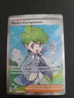Wally's Compassion 176/132 Full Art Ultra Rare - Pokemon TCG: Mega Evolution - Image 1