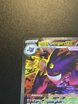 Mega Gengar ex 284/217 SIR Secret Pokemon Ascended Heroes IN HAND READY TO SHIP - Image 2