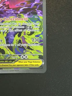 Mega Gengar ex 284/217 SIR Secret Pokemon Ascended Heroes IN HAND READY TO SHIP - Image 4