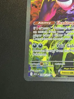 Mega Gengar ex 284/217 SIR Secret Pokemon Ascended Heroes IN HAND READY TO SHIP - Image 5