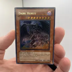 Dark Horus - PTDN-EN016 - Ultimate Rare - 1st Edition Yugioh Booster Set Card - Image 1