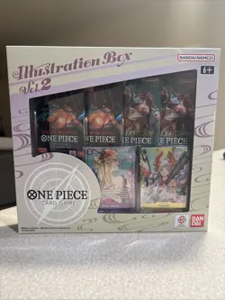 One Piece TCG Illustration Box Vol. 2 Promo Cards Black Maria & Yamato SEALED - Image 1