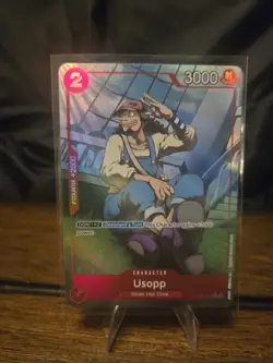 Usopp Parallel ST21-008 - One Piece Starter Deck EX: Gear 5 NM Near-Mint Foil - Image 1