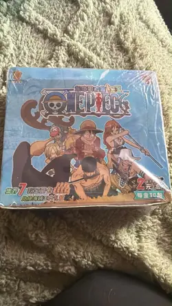 One Piece CCG TCG Little Dinosaur 30 pack Booster Box East Blue Saga Luffy Nami - Image 1