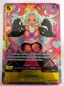 S-Snake SR OP08-112 Parallel ONE PIECE Card Game Two Legends - Image 1