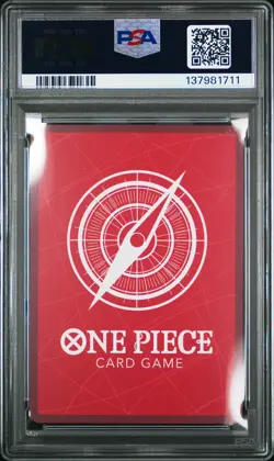 2025 ONE PIECE PROMOS PSA MAGAZINE EXCLUSIVE #001 SHANKS PSA 10 - Image 2