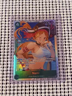 Nami OP14-031 (SR) The Azure Sea’s Seven One Piece TCG English Super Rare - Image 1