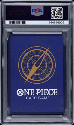 2024 ONE PIECE OP06-WINGS OF THE CAPTAIN MANGA ALTERNATE ART RORONOA ZORO PSA 10 - Image 2