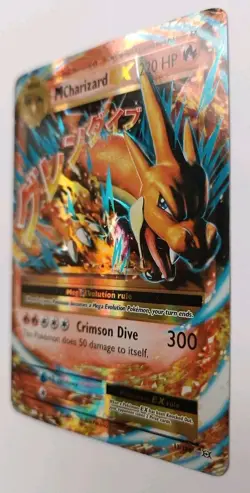 Pokemon Charizard MCharizard EX 13/108 Evolutions Ultra Rare Holo English Card - Image 3
