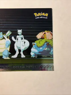 1999 Topps Pokemon Round One Equals Defeat Card Series 1 #26 - Image 2