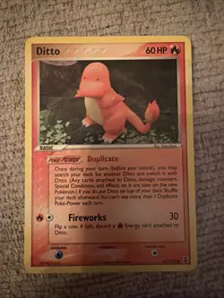 Pokemon TCG Ditto Charmander Delta Species Card 61/113 Regular Common - Image 1