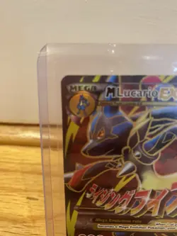 Pokemon TCG NM M Lucario EX 55a/111 Alternate Art Promo Card - Image 2