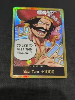 DON!! Card (Gol.D.Roger) (Gold) Carrying On His Will NM - Image 1