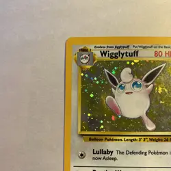 Pokemon 1999 Vintage TCG Wigglytuff Base Set 2 Holo Unlimited Rare Card #19/130 - Image 3