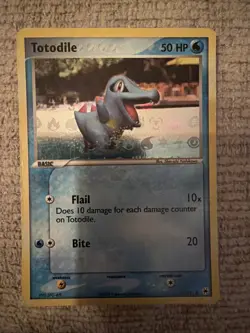Pokemon TCG Totodile Hidden Legends Reverse Common Card 79/101 - Image 1