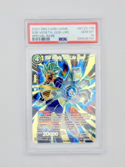 Dragon Ball Super Card Game SSB Vegeta, God-Like Power BT23-115, SPR - Image 1