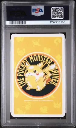 1998 POKEMON YELLOW VERSION PLAYING CARDS 10 OF SPADES #147 DRATINI PSA 10 - Image 2