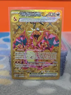 Pokemon TCG Charizard EX Holo Card Sv03: Obsidian Flames 228/197 - Image 1