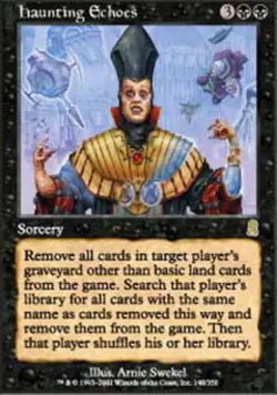 Moderatly Played, English - 1 x MTG Haunting Echoes Odyssey - Image 1