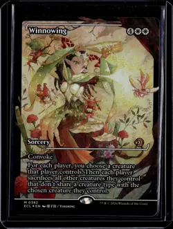 Winnowing (Showcase) - 382 - Foil - ECL - NM - MTG Magic the Gathering - Image 1