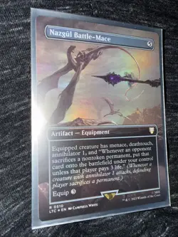Nazgul Battle-Mace (Borderless) Commander: the Lord of the Rings Foil - Image 2