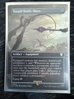 Nazgul Battle-Mace (Borderless) Commander: the Lord of the Rings Foil - Image 4