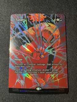 Tangle (Borderless) FOIL - Marvel Universe Eternal (MAR) MTG - #038 - Image 1