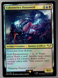 Cybernetica Datasmith 114/168 Rare Surge Foil Warhammer 40K MTG NM - Image 1