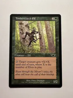 Timberwatch Elf - MTG Legions - NM - Image 1