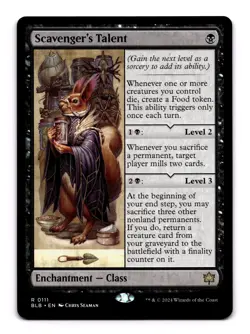 Scavenger's Talent - 111 BLB: Bloomburrow R Normal NM - Image 1