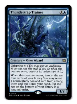 Thundertrap Trainer - 78 BLB: Bloomburrow R Normal NM - Image 1