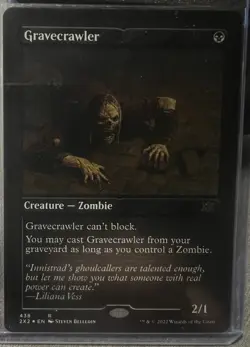 Gravecrawler (Foil Etched) Double Masters 2022 Foil - Image 1