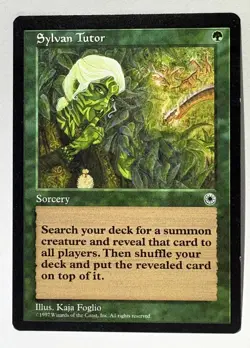 - Sylvan Tutor - MTG Portal Magic The Gathering LP - Image 1