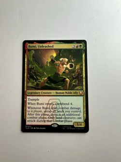 Bumi, Unleashed NM Avatar: The Last Airbender Magic The Gathering Mtg Near Mint - Image 1