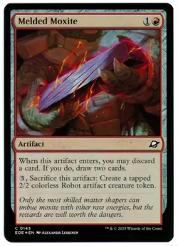 Melded Moxite (Foil) - 0143 - Edge of Eternities - MTG - NM Ships Now - Image 1