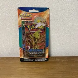 Pokemon TCG: XY Steam Siege & Roaring Skies 2-Pack Blister W/pin Factory Sealed - Image 1