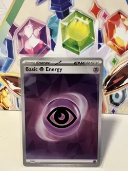 Basic Psychic Energy SVE013 Holo - Pokemon TCG Prismatic Evolutions - NM - Image 1
