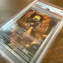 TERRAKION #135 ILLUSTRATION RARE 2025 POKEMON EN WHITE WHITE FLARE PSA 9 LOW POP - Image 3