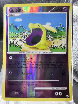 Pokemon TCG Gulpin 40/99 Uncommon Reverse Holo Platinum Arce - Image 1