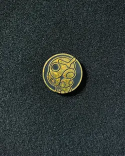 2025 Pokemon TCG Glow in the Dark Collectible Coins Mew Gold SP LU57 - Image 1