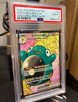PSA 10 Iono’s Bellibolt ex 194/Promo - SVP Scarlet Violet - Cute Pokemon - Image 4