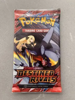 22.5g! HEAVY Pokemon Destined Rivals Booster Pack Sealed 2025 - Garchomp Art -BB - Image 2
